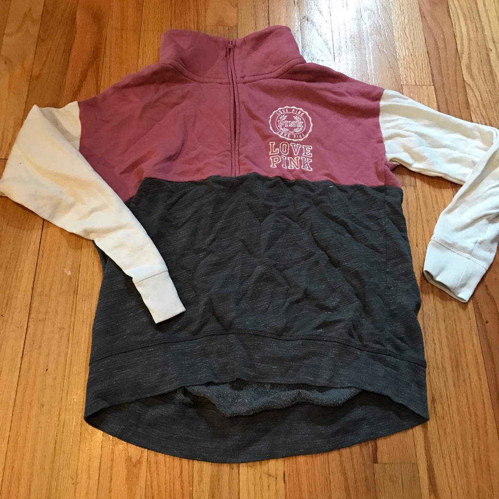 PINK quarter zip